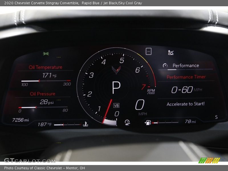  2020 Corvette Stingray Convertible Stingray Convertible Gauges