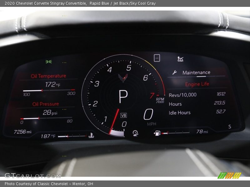  2020 Corvette Stingray Convertible Stingray Convertible Gauges