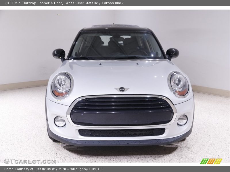 White Silver Metallic / Carbon Black 2017 Mini Hardtop Cooper 4 Door
