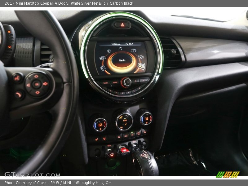 White Silver Metallic / Carbon Black 2017 Mini Hardtop Cooper 4 Door