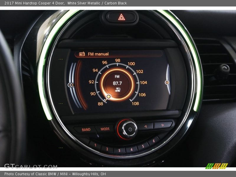 White Silver Metallic / Carbon Black 2017 Mini Hardtop Cooper 4 Door