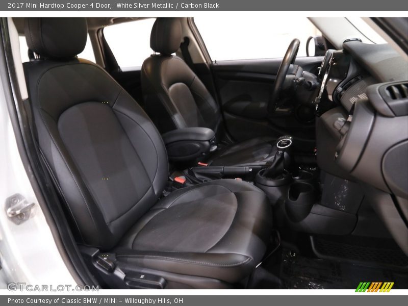 White Silver Metallic / Carbon Black 2017 Mini Hardtop Cooper 4 Door
