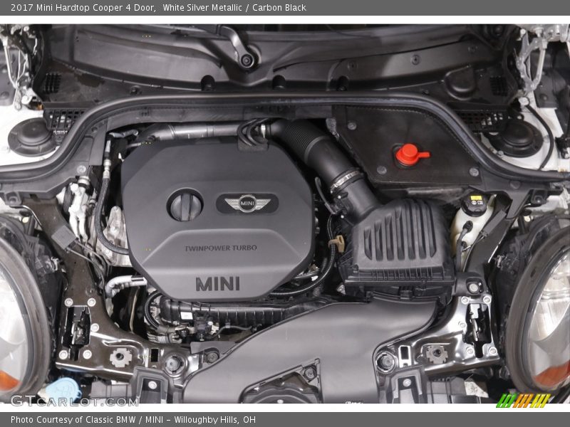 White Silver Metallic / Carbon Black 2017 Mini Hardtop Cooper 4 Door