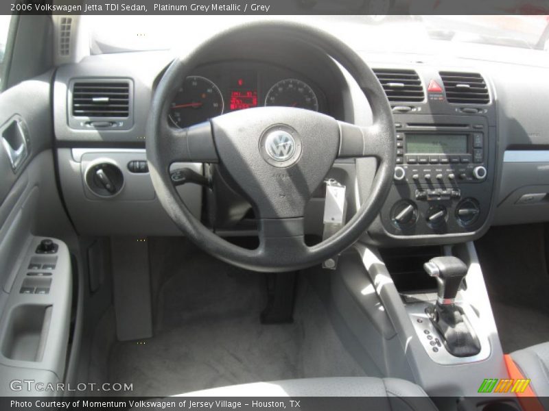 Platinum Grey Metallic / Grey 2006 Volkswagen Jetta TDI Sedan