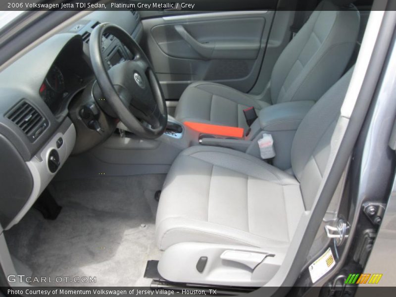 Platinum Grey Metallic / Grey 2006 Volkswagen Jetta TDI Sedan