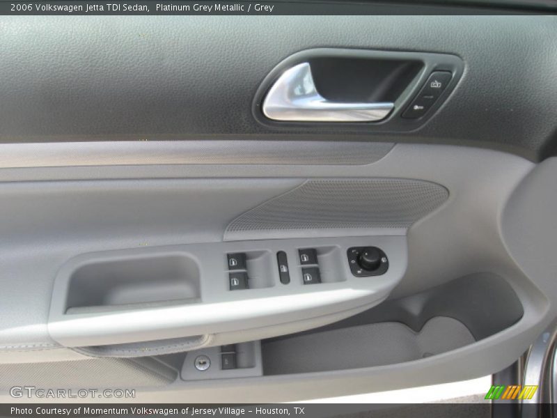 Platinum Grey Metallic / Grey 2006 Volkswagen Jetta TDI Sedan