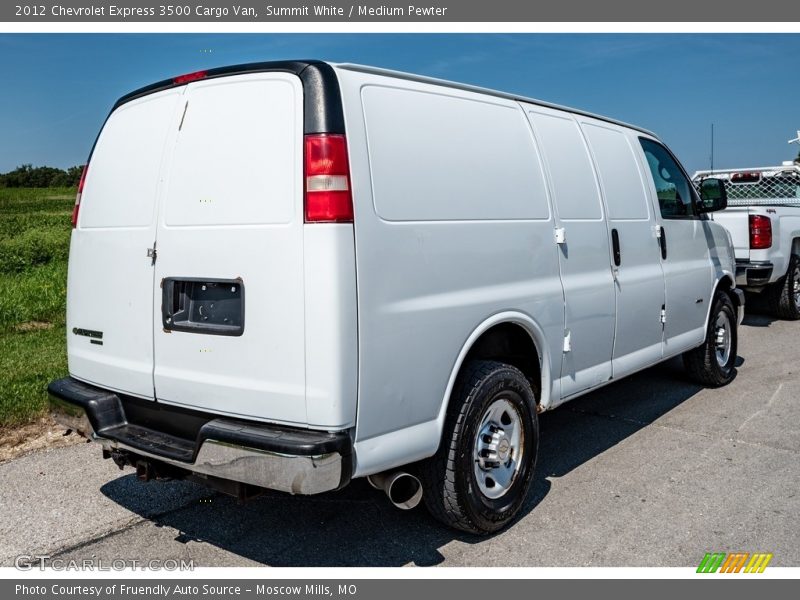 2012 Express 3500 Cargo Van Summit White