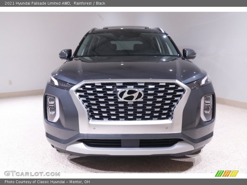 Rainforest / Black 2021 Hyundai Palisade Limited AWD