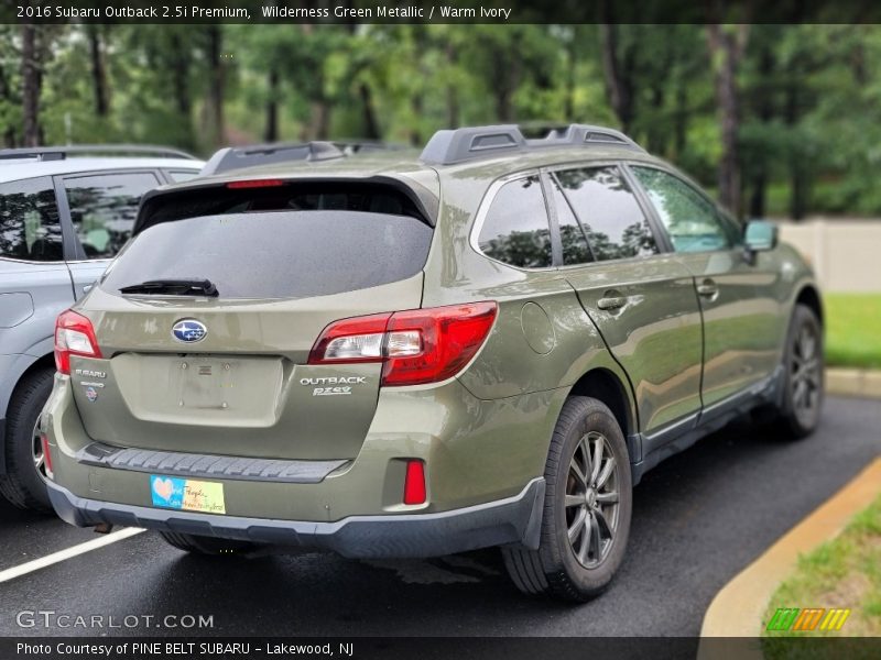 Wilderness Green Metallic / Warm Ivory 2016 Subaru Outback 2.5i Premium