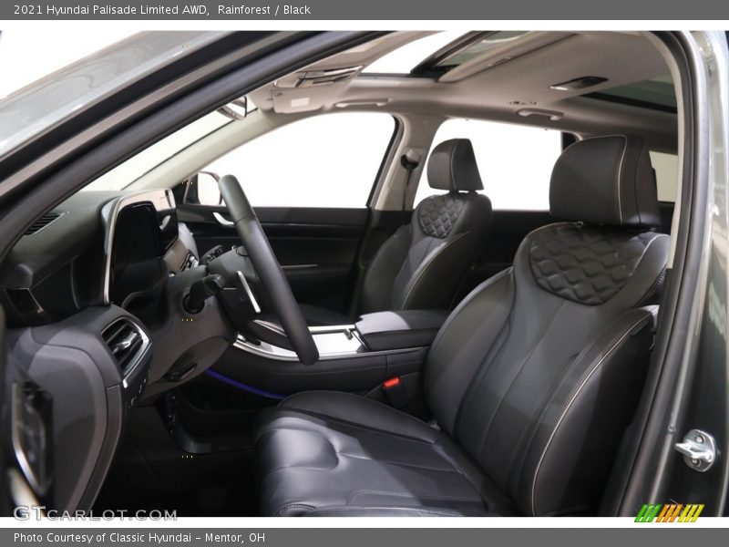 Rainforest / Black 2021 Hyundai Palisade Limited AWD
