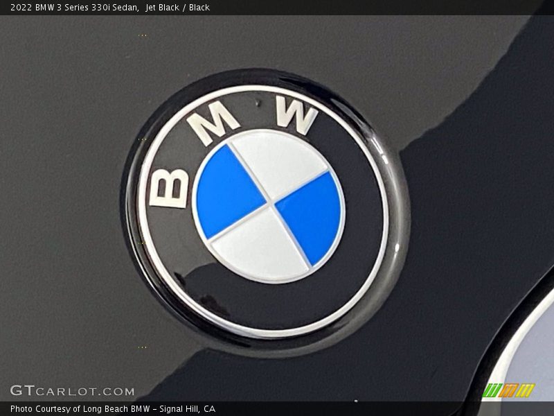 Jet Black / Black 2022 BMW 3 Series 330i Sedan