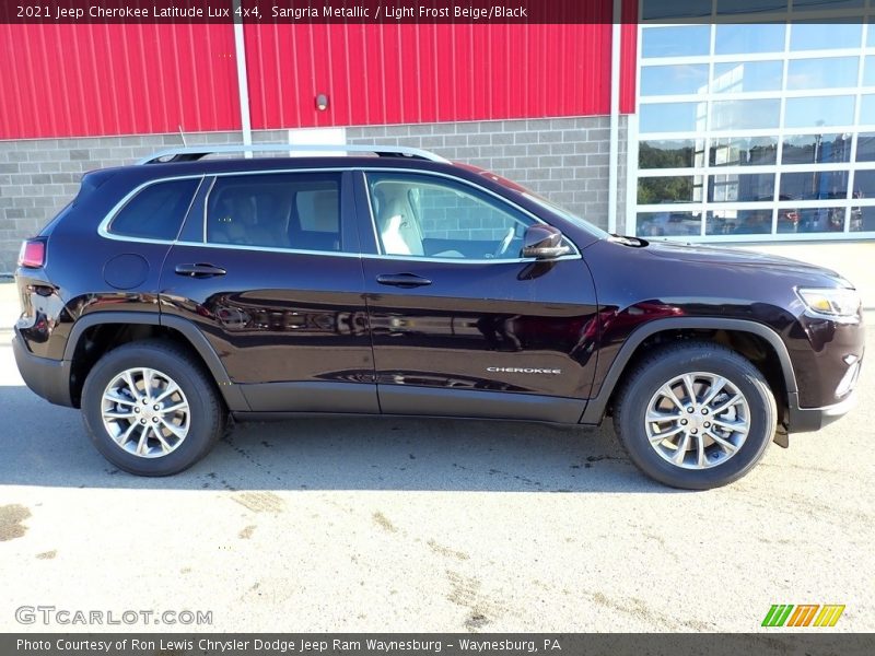  2021 Cherokee Latitude Lux 4x4 Sangria Metallic