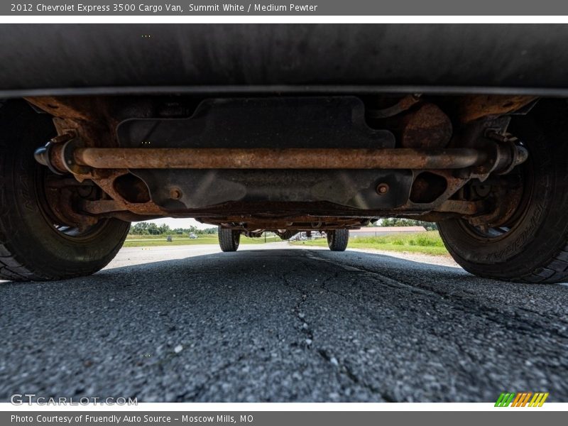 Summit White / Medium Pewter 2012 Chevrolet Express 3500 Cargo Van