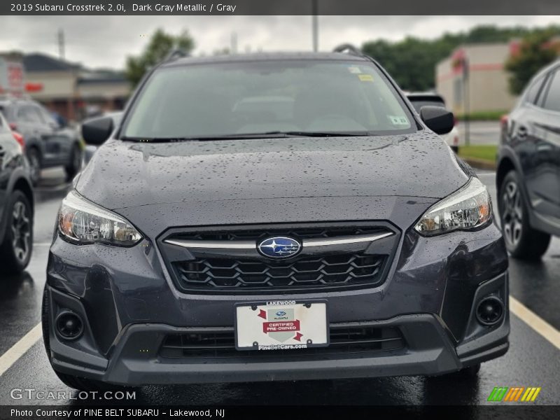 Dark Gray Metallic / Gray 2019 Subaru Crosstrek 2.0i