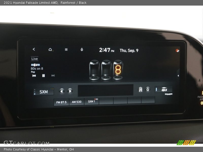 Rainforest / Black 2021 Hyundai Palisade Limited AWD