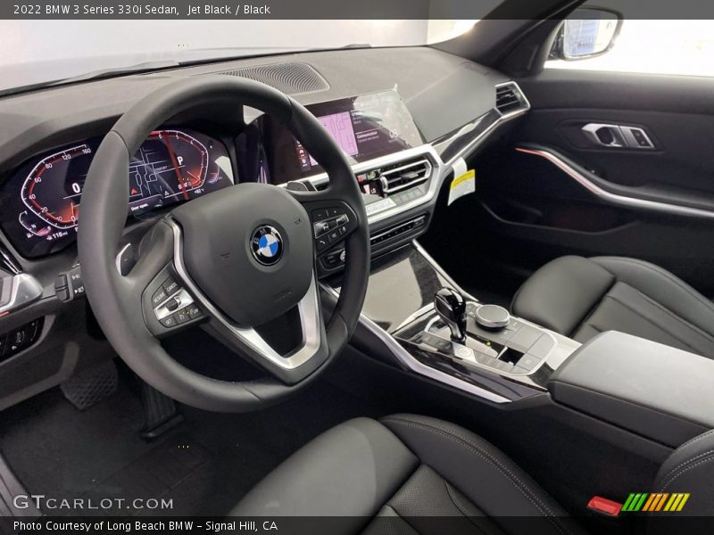 Jet Black / Black 2022 BMW 3 Series 330i Sedan