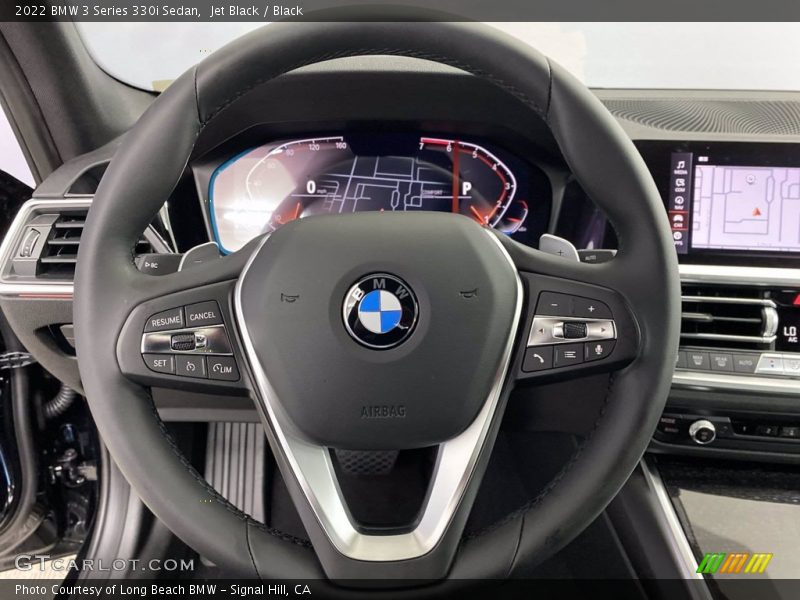 Jet Black / Black 2022 BMW 3 Series 330i Sedan
