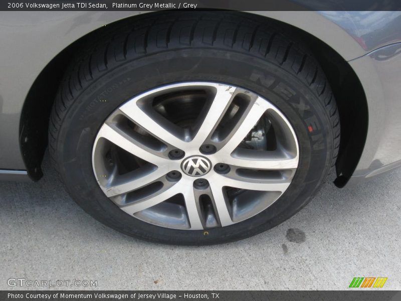 Platinum Grey Metallic / Grey 2006 Volkswagen Jetta TDI Sedan