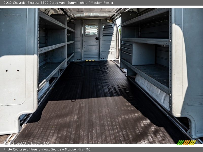Summit White / Medium Pewter 2012 Chevrolet Express 3500 Cargo Van