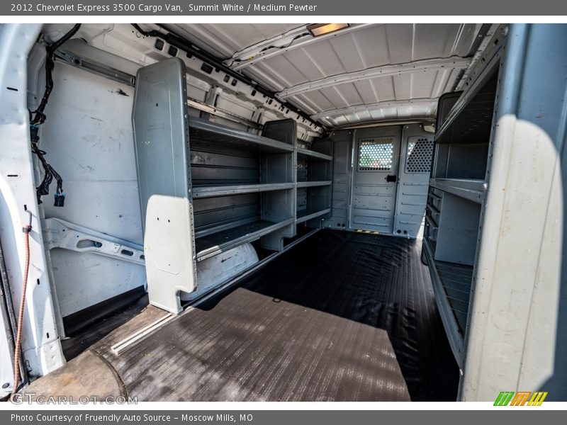 Summit White / Medium Pewter 2012 Chevrolet Express 3500 Cargo Van