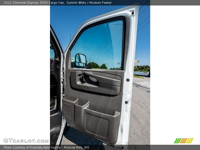 Summit White / Medium Pewter 2012 Chevrolet Express 3500 Cargo Van