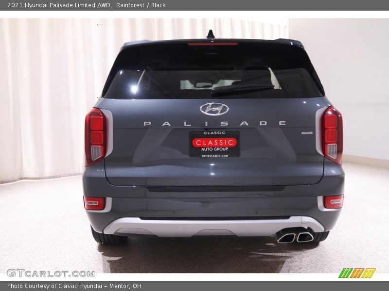 Rainforest / Black 2021 Hyundai Palisade Limited AWD