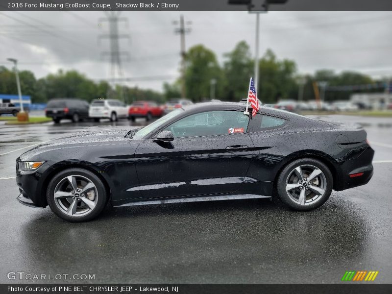  2016 Mustang EcoBoost Coupe Shadow Black