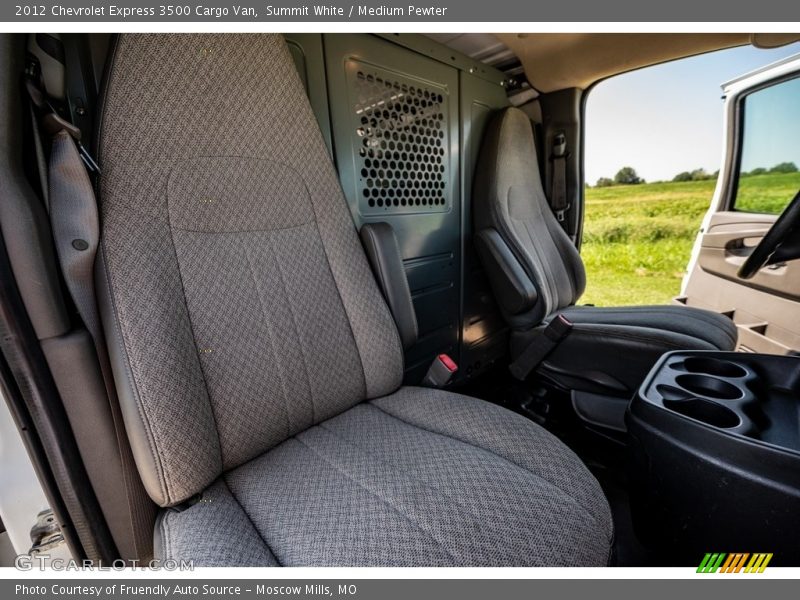 Summit White / Medium Pewter 2012 Chevrolet Express 3500 Cargo Van