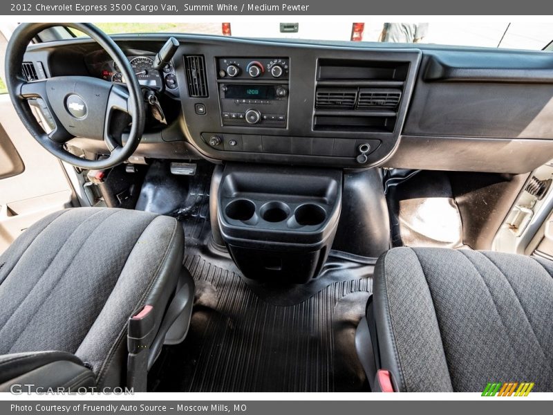 Dashboard of 2012 Express 3500 Cargo Van