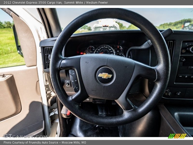  2012 Express 3500 Cargo Van Steering Wheel