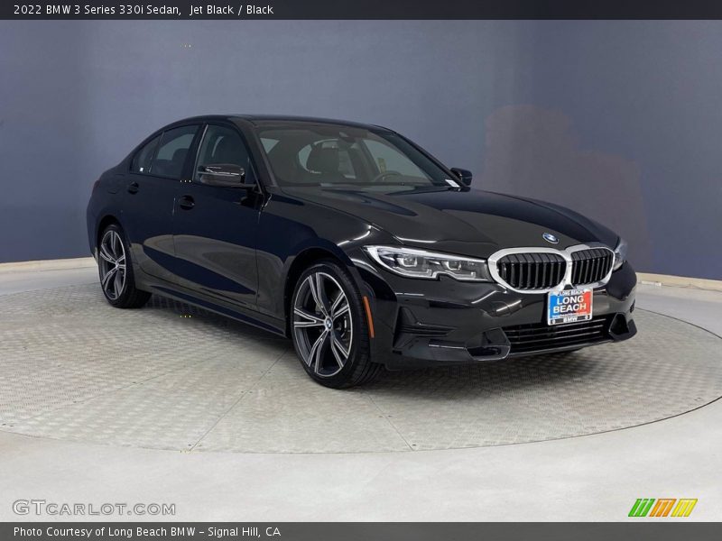 Jet Black / Black 2022 BMW 3 Series 330i Sedan