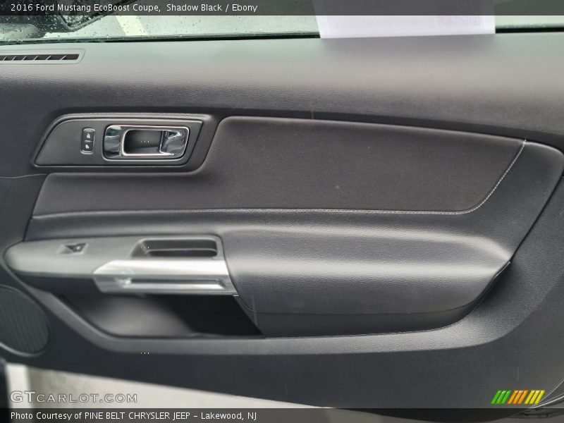 Door Panel of 2016 Mustang EcoBoost Coupe
