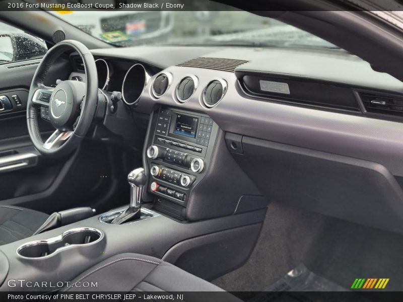 Dashboard of 2016 Mustang EcoBoost Coupe