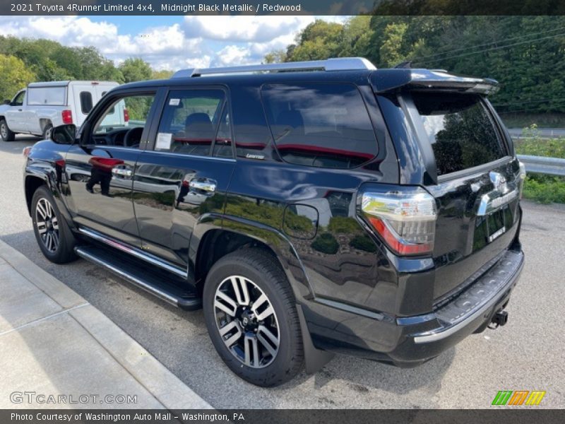 Midnight Black Metallic / Redwood 2021 Toyota 4Runner Limited 4x4