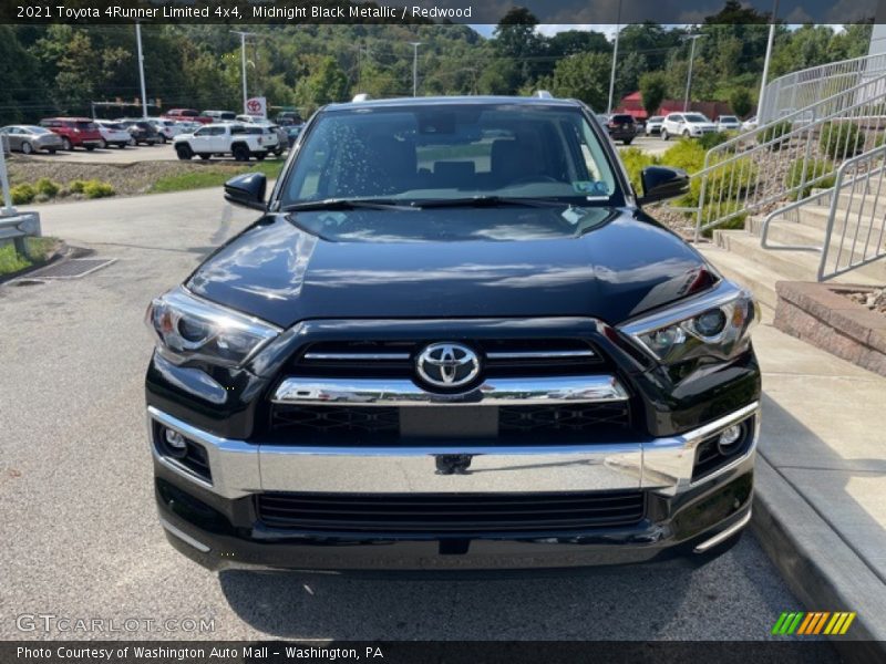 Midnight Black Metallic / Redwood 2021 Toyota 4Runner Limited 4x4
