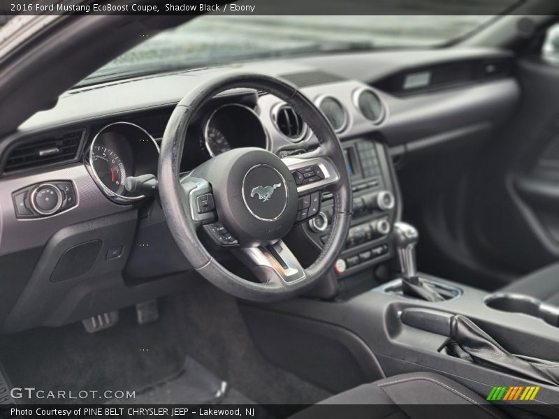 Dashboard of 2016 Mustang EcoBoost Coupe