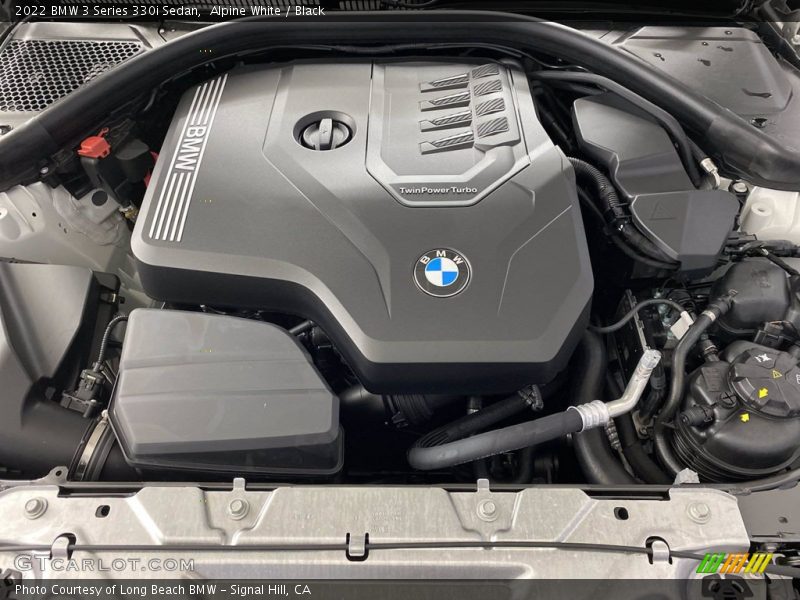 Alpine White / Black 2022 BMW 3 Series 330i Sedan