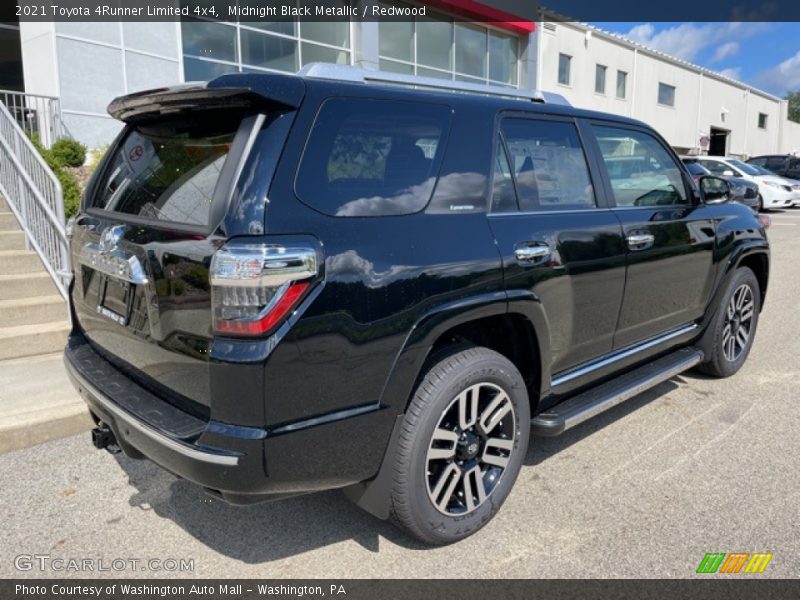 Midnight Black Metallic / Redwood 2021 Toyota 4Runner Limited 4x4
