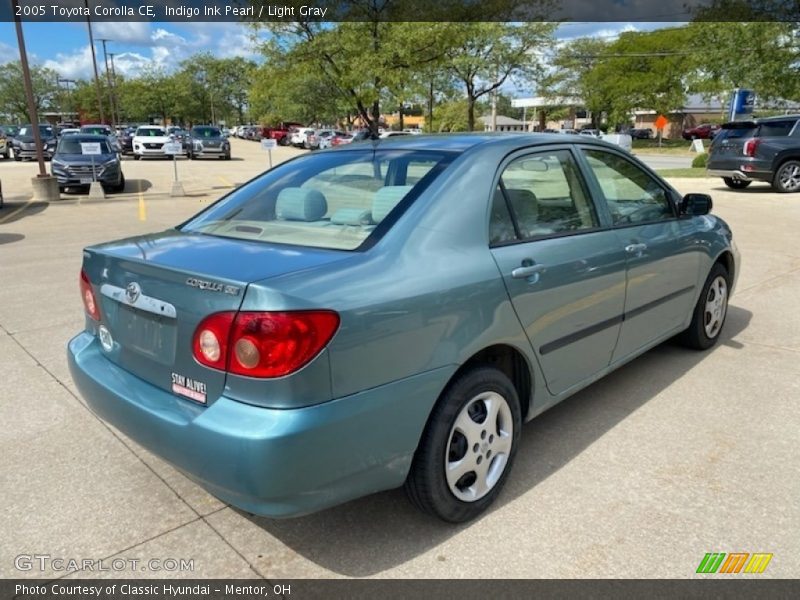 Indigo Ink Pearl / Light Gray 2005 Toyota Corolla CE