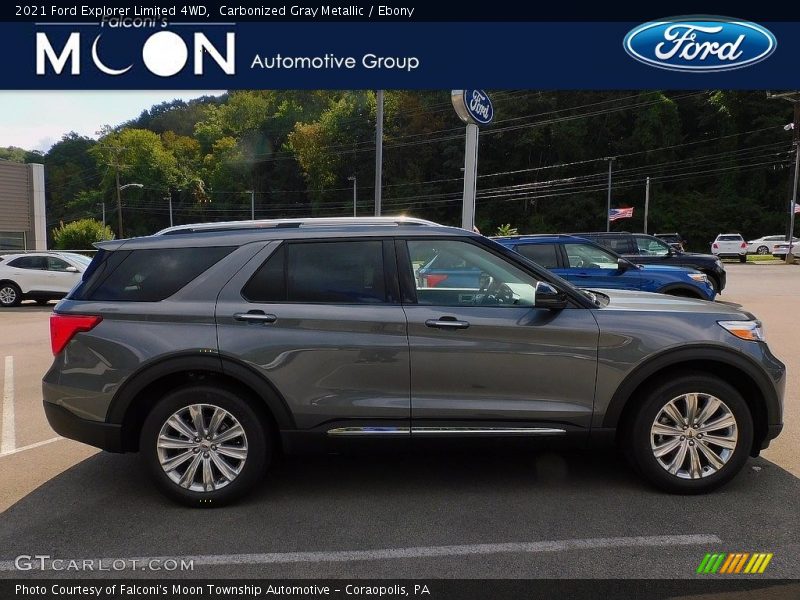 Carbonized Gray Metallic / Ebony 2021 Ford Explorer Limited 4WD