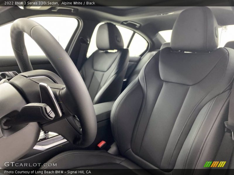 Alpine White / Black 2022 BMW 3 Series 330i Sedan