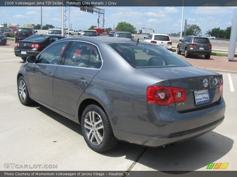 Platinum Grey Metallic / Grey 2006 Volkswagen Jetta TDI Sedan