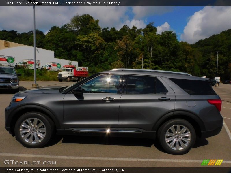 Carbonized Gray Metallic / Ebony 2021 Ford Explorer Limited 4WD