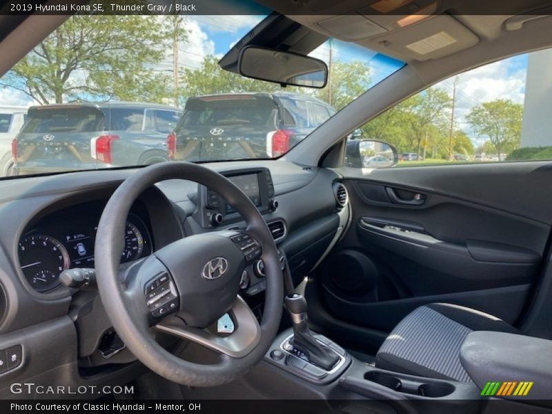 Thunder Gray / Black 2019 Hyundai Kona SE