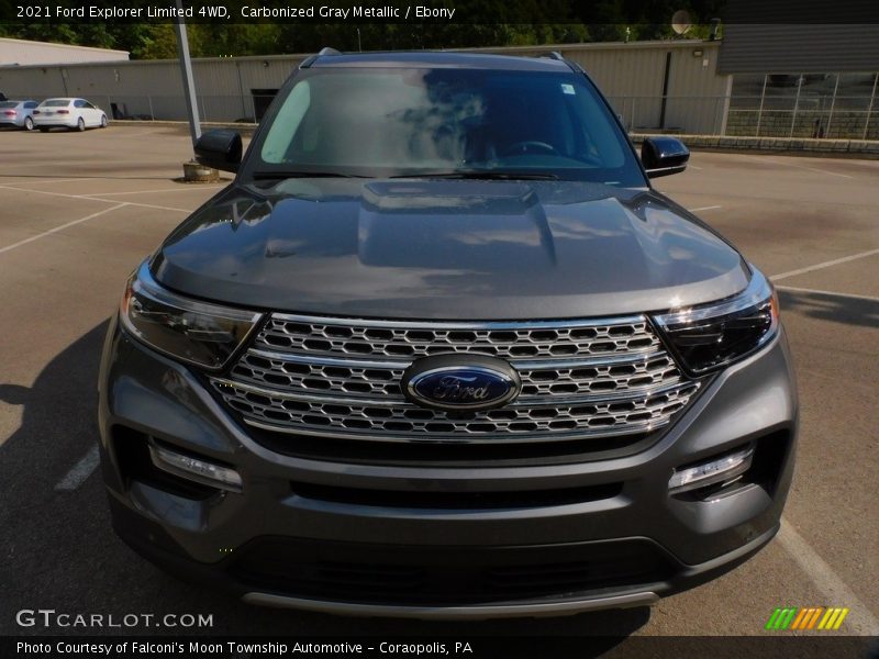 Carbonized Gray Metallic / Ebony 2021 Ford Explorer Limited 4WD