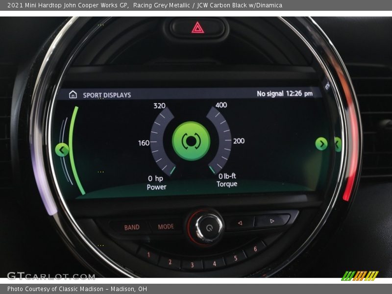 Controls of 2021 Hardtop John Cooper Works GP