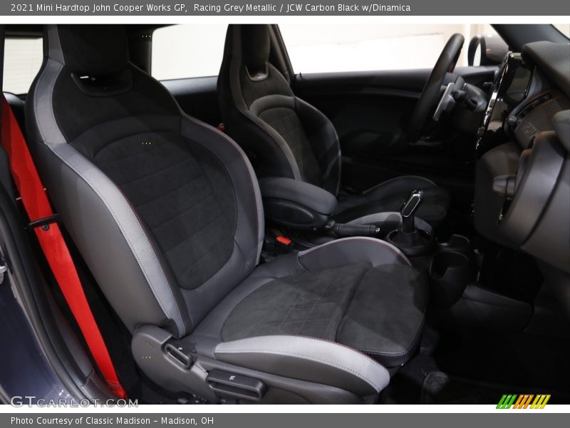 Front Seat of 2021 Hardtop John Cooper Works GP