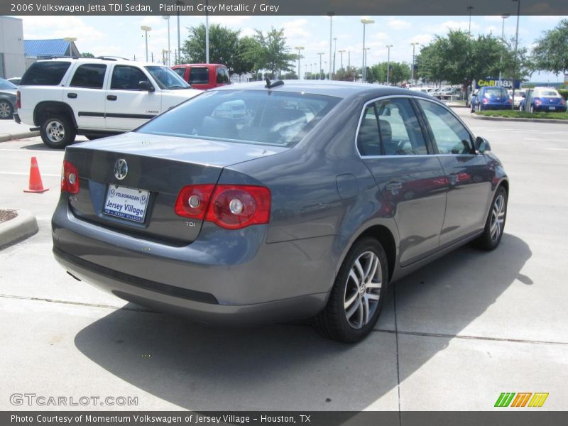 Platinum Grey Metallic / Grey 2006 Volkswagen Jetta TDI Sedan