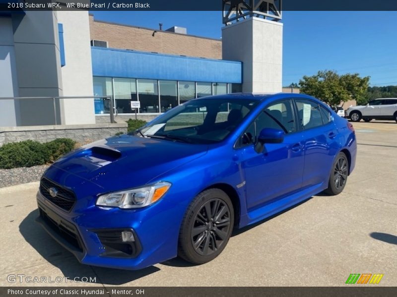 WR Blue Pearl / Carbon Black 2018 Subaru WRX