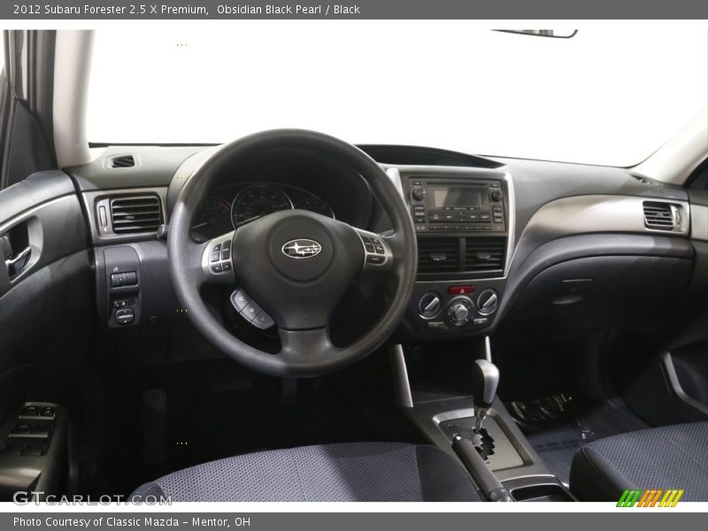 Dashboard of 2012 Forester 2.5 X Premium